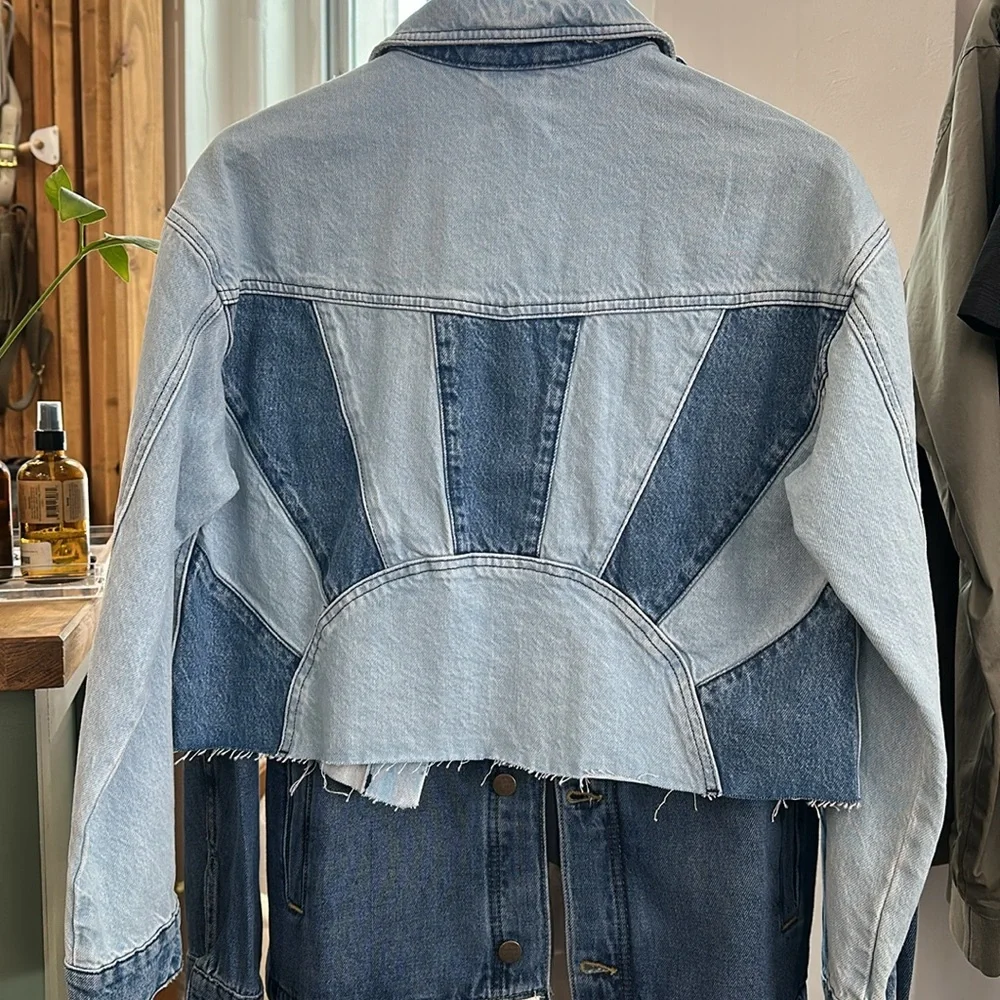 NEW Marine layer ray denim jacket - Picture 5 of 8